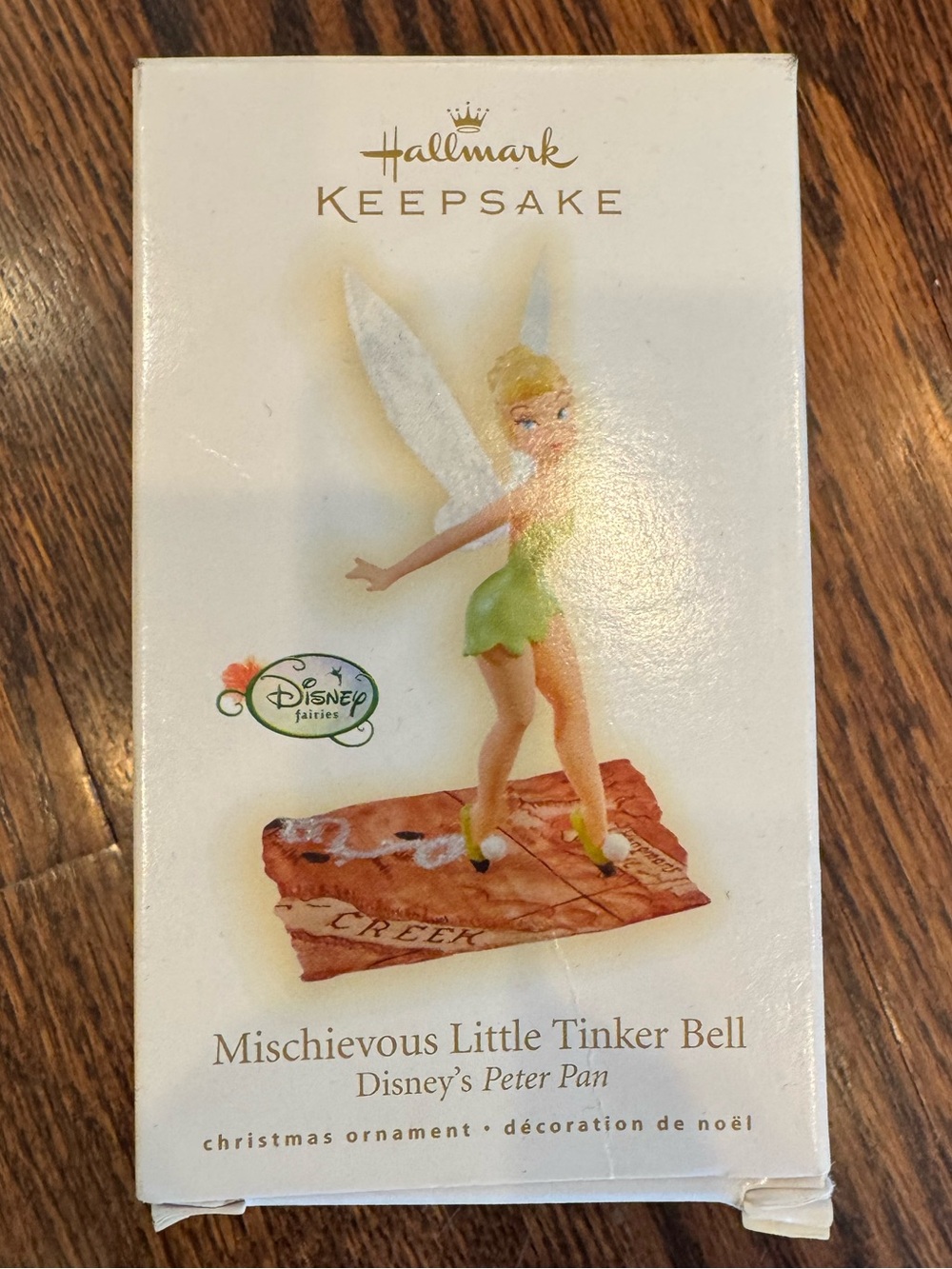 Hallmark Mischievous Little Tinker
Bell Christmas Ornament 2009
Disney Peter Pan